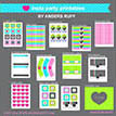 Insta Party Teen Tween Birthday Party Printable Collection